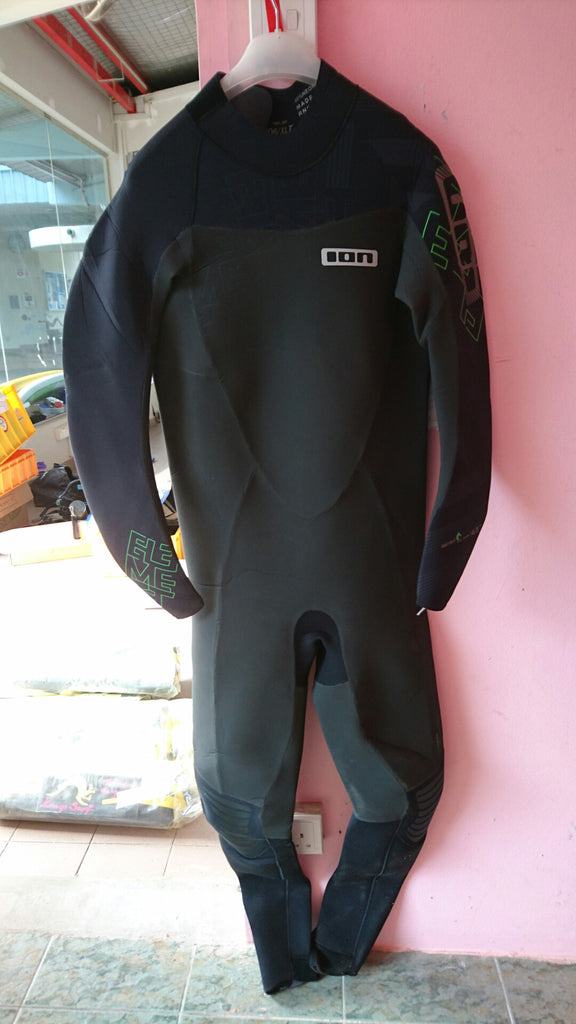 ION Element 4/3mm Long steamer Men's Wetsuit Large Size