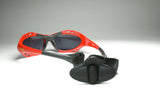 Uranium Kitesurfing Red Polarized Sunglasses with Adjustable Straps