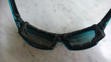 Ocean Lake Garda Polarised Sunglasses - Black with Revo Lens (Floating & Polarised)