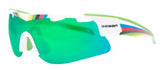 Ocean Alpine Triathlon/Cycling/General Sports Polarised Sunglasses - Green