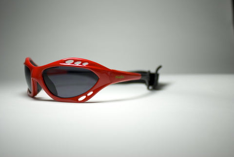 Uranium Kitesurfing Red Polarized Sunglasses with Adjustable Straps