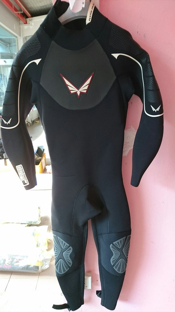 Flying Objects Men's 3/2mm Long Wetsuit Large